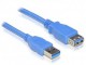 Delock Extension cable USB 3.0 Type-A male > USB 3.0 Type-A female 1.00m blauw