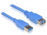 Delock Extension cable USB 3.0 Type-A male > USB 3.0 Type-A female 5.00m blauw