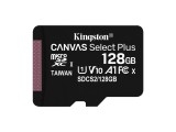 Kingston Technology 128GB micSDXC Canvas Select Plus 100R A1 C10 kaart + ADP