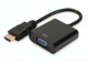 DIGITUS HDMI-Converter HDMI-A     -> VGA(D-Sub) zwart