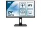 AOC Q24P2Q 23.8 " LED 4 ms, 2560 x 1440 pixels, Black