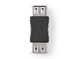 Nedis USB 2.0 Adapter | A Female - A Female | Black