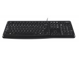 Logitech K120, US USB QWERTY Internationaal EER Zwart