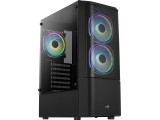 Aerocool QUANTUMMESHV3BK ATX, Micro-ATX, mini-ITX, Black