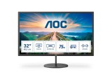 AOC Q32V4 31.5 " LED 4 ms, 2560 x 1440 pixels, Black