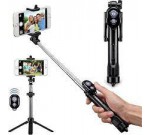 360-uitschuifbare-selfiestick-draadloze-externe-sluiter-voor-ios-android-zwart