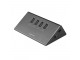 LogiLink USB 2.0 HUB 4-port, Aluminium, inkl. Power Supply