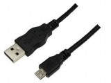 LogiLink USB Kabel A -> micro B St/St 3.00m zwart