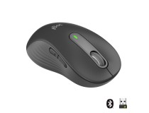 Logitech Logitech Signature M650 L Linkshandige Draadloze Muis - Voor grotere, linkerhanden, 2 jaar batterijduur, stil klikken, aanpasbare zijknoppen, Bluetooth, compatibel met meerdere apparaten