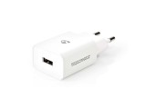 Nedis Wall Charger | 1x 2.4 A | Number of outputs: 1 | USB-A | No Cable Included | 12 W | Single Voltage Output