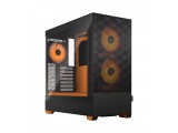 Fractal Design FD-C-POR1A-05 ATX, Micro-ATX, mini-ITX, Black/Orange