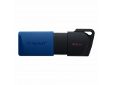 Kingston Technology DataTraveler Exodia M 64 GB, USB 3.2 Gen 1 (zwart + blauw) - 2 stuks