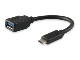 Equip Adapter USB-C -> USB 3.0 0.15m zwart