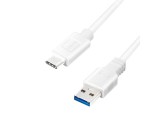 USB 3.2 Gen1x1 Cable USB-A<-->USB-C 0.15m LogiLink wit