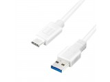 USB 3.2 Gen1x1 Cable USB-A<-->USB-C 1.0m LogiLink wit