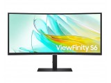 Samsung 34" ViewFinity S6 S65UC UWQHD Monitor 34 " LCD LS34C652UAUXEN 5 ms, 3440 x 1440 pixels, Black