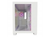 LC-POWER LC-807W-ON ATX, Micro-ATX, mini-ITX, EATX, White