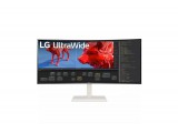 LG 38 " LCD 38WR85QC-W.AEU 1 ms, 3840 x 1600 pixels, White