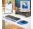 fellowes-muispad-crystal-gel-keyboard-polssteun-blauw