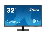 iiyama 31.5 " LED X3270QSU-B1 3 ms, 2560 x 1440 pixels, Black