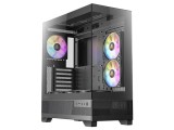 Antec 0-761345-10043-4 ATX, Micro-ATX, ITX, Black