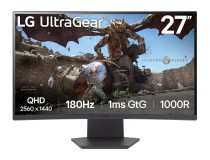 LG 27 " LCD 27GS60QC-B.AEUQ 1 ms, 2560 x 1440 pixels, Black