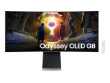 Samsung 34" Odyssey OLED G8 G85SD Ultra WQHD 175Hz Gaming Monitor 34 " OLED LS34DG850SUXEN 0 ms, 3440 x 1440 pixels, Silver