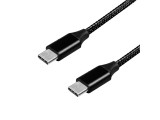 USB 2.0 C <--> USB-C 1.00m LogiLink Zwart