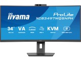 iiyama 34 " LED XCB3497WQSNPH-B1 0 ms, 3440 x 1440 pixels, Black