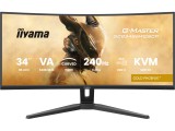 iiyama 34 " GCB3486WQSCP-B1 0 ms, 3440 x 1440 pixels, Black