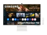 Samsung 32" Smart Monitor M8 M80F UHD 32 " LCD LS32FM801UUXEN 4 ms, 3840 x 2160 pixels, White