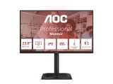 AOC 24E4U 23.8 " LED 4 ms, 1920 x 1080 pixels, Black