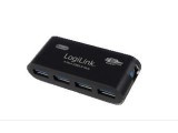 LogiLink 4 Port, USB-A 3.0 actief
