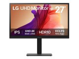 LG 27 " 27BA45U-B 5 ms, 3840 x 2160 pixels, Black