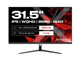 JAPANNEXT 31.5 " LCD JN-IPS315WQHD165F 1 ms, 2560 x 1440 pixels, Black