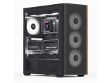 Aerocool ACCM-DS01043.21 ATX, Micro-ATX, mini-ITX, Black/Wood colour